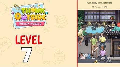 Think Out Side  Prank Puzzle Level 7