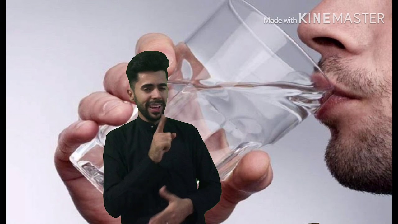 الصم /ذكر الحسين عند شرب الماء