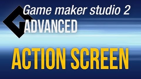 🔴Action screen with particles [Game Maker Studio 2 | Advanced]