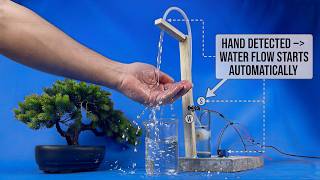 DIY Automatic Water Tap for Hand Washing | Step-by-Step Guide #DIY #AutomaticHandWash #IRSensor