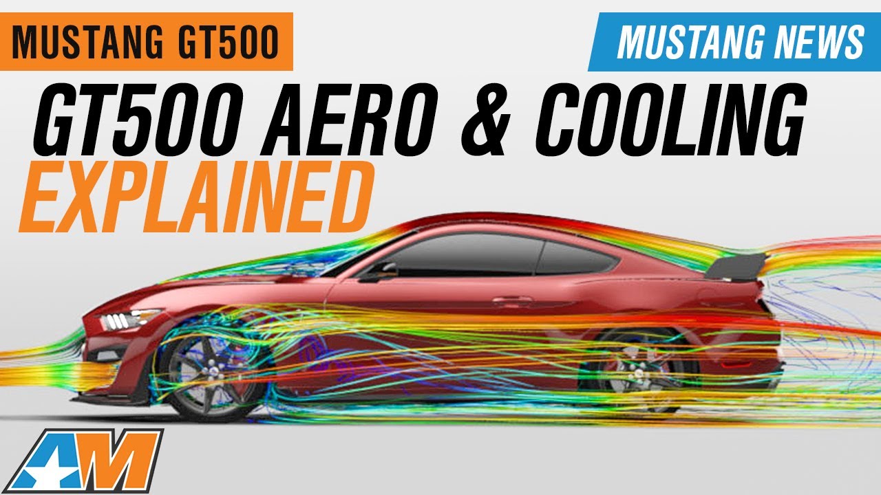 Official 2020 GT500 Aerodynamic and Cooling Data Explained + Giveaway – Mustang News