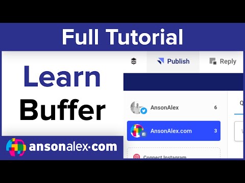 How to use Buffer  Tutorial for Beginners 