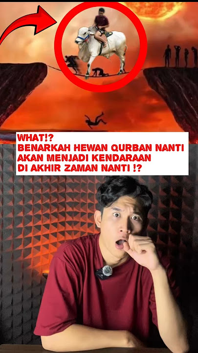 LEBARAN 8 HARI LAGI‼️Katanya Hewan Qurban Nanti Akan Menjadi Tunggangan Kita di Akherat #shorts