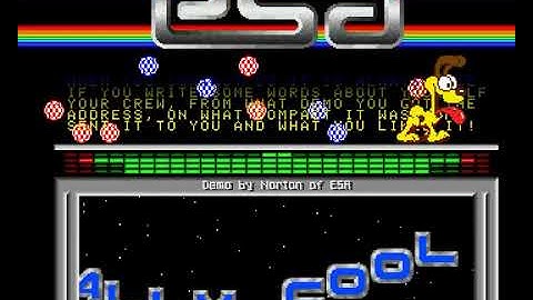 European Software Agency (ESA) - The Voyager Amiga Intro (1989)