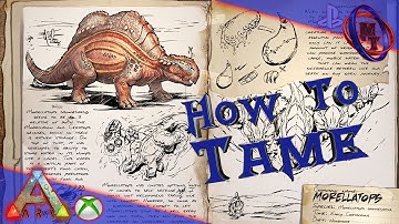 Ark Survival Evolved How To Tame Morellatops