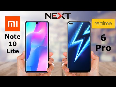 Xiaomi Mi Note 10 Lite vs Realme 6 Pro