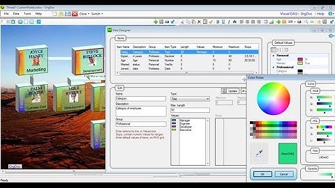 OrgDoc - Data Organizer - Adding Custom Data Fields / Searching / Filtering