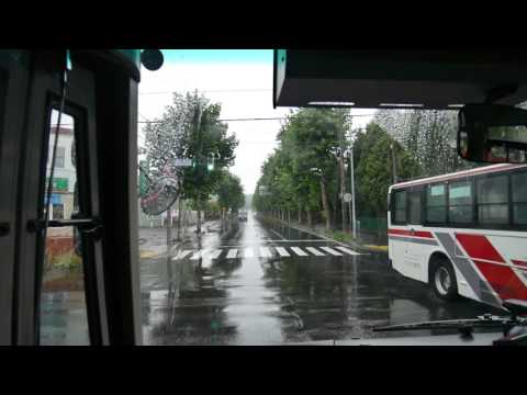 【前面展望】岩見沢ターミナル～栗山駅前～夕張駅前~マウントレースイ【北海道中央バス・岩夕線_日本縦断中!】