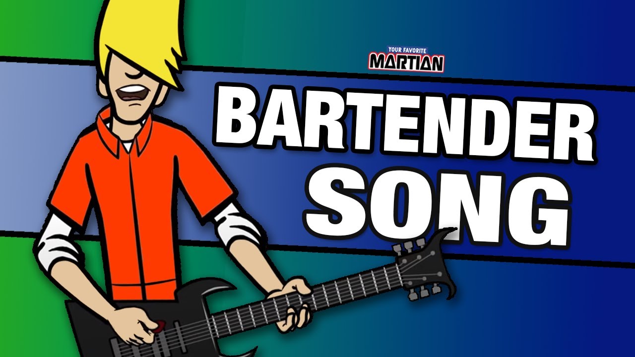 Your Favorite Martian - Bartender Song [Official Music Video] - YouTube