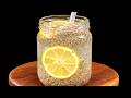 Chia Samen Wasser Gesundheitsvorteile 5 Minuten Zuckerfrei
