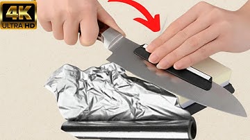 NO ONE KNOWS THIS SECRET. A KNIFE THAT DOESN