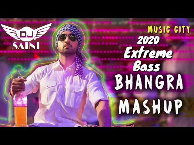 New 2020 Punjabi Bhangra Mashup By Dj Saini Extreme Bass Latest Punjabi songs 2020 class=