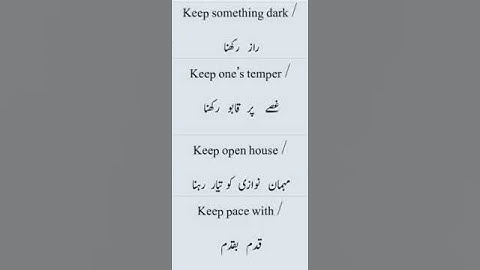 ENGLISH VOCABULARY/ ONE WORD ENGLISH VOCABULARY FOR PMS/CSS EXAMS/DAILY USE ENGLISH