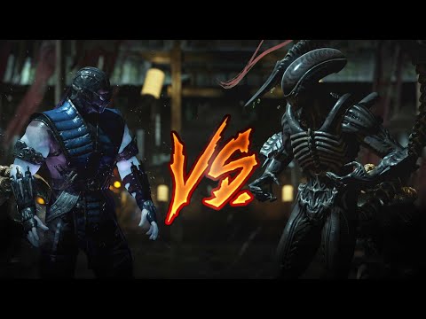 Mortal Kombat X - Sub-Zero Vs. Alien (VERY HARD)