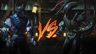 Mortal Kombat X - Sub-Zero Vs. Alien (VERY HARD)