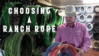 Choosing a Ranch Rope