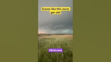 The sights and sounds of Spring in TORNADO ALLEY! #shorts #supercell #stormchasing
