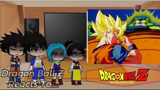 Dragon Ball Z Reacts To Gohan and Goku | Dragon Ball Z |