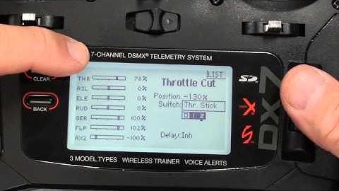 AV41 Avistar DX7 Throttle Cut