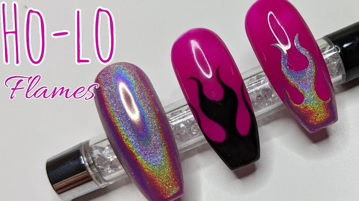 Holographic Rainbow Chrome Flames | I Follow A Tut...