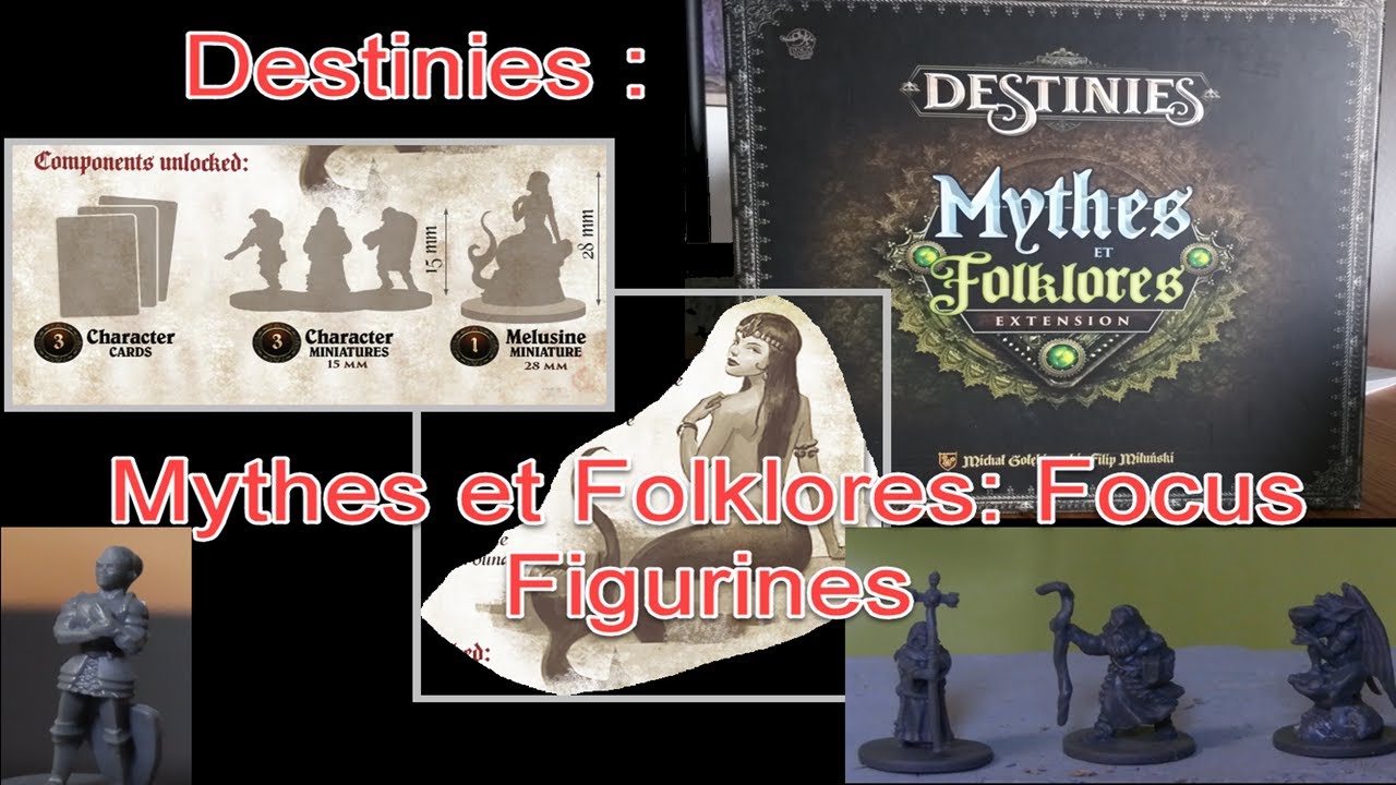 Destinies kickstarter extension Mythes et folklores (figurines) (fond