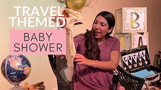 Our Travel Themed Baby Shower | El Paso, TX