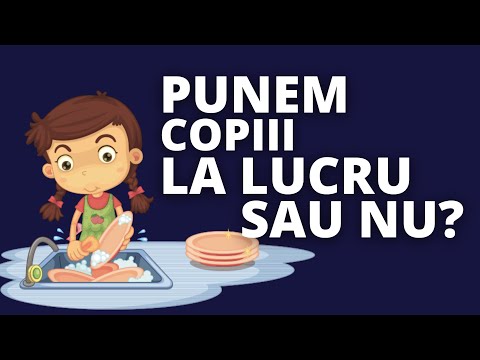 Copiii care îşi ajută părinţii la treburile casnice devin adulţi de succes