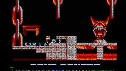 Lemmings (NES) taxing level 13 solution