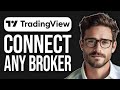 How to connect your broker to tradingview  trade on tradingview with any broker 2024