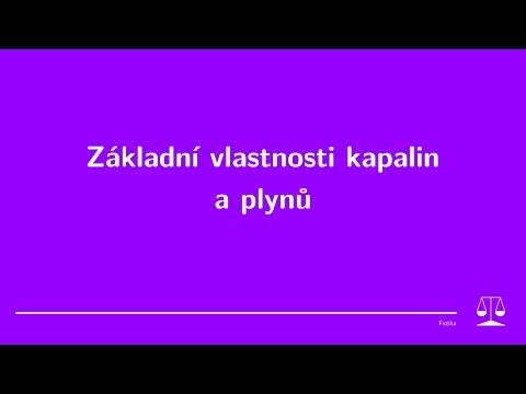 Video: Čo je pevný kvapalný plyn?