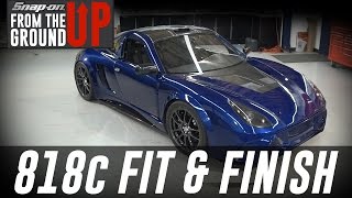 Finishing up the 818C at Factory Five (Part 3)- Snap-on Tools From the Ground Up