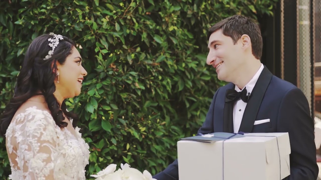 Stephanie & Jory wedding film at Vibiana