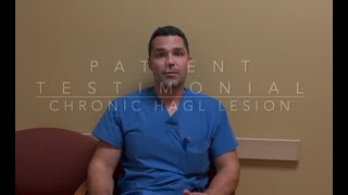 Video testimonial after Chronic HAGL Repair for Shoulder Instability