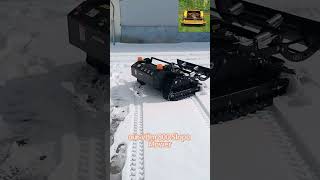Trådlös elektrisk sluttningsklippare med snöplog, snöblad, snöskyffel, snöröjningsmaskin
