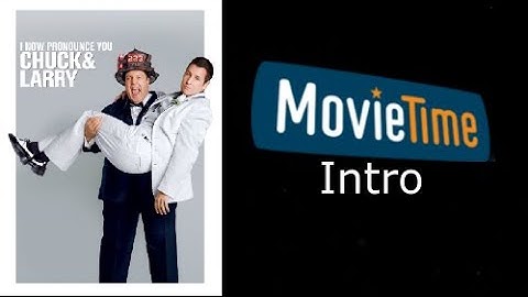 I Now Pronounce You Chuck & Larry - MovieTime Intro (sd feed recapture)