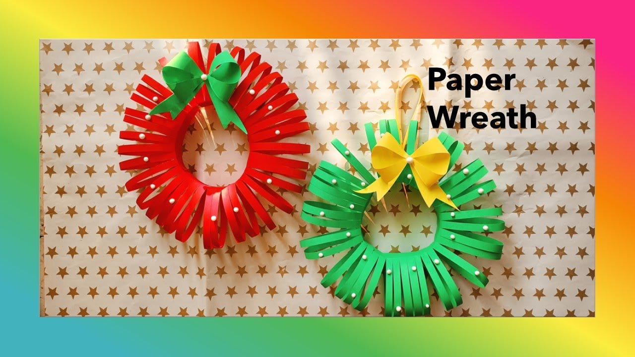 Easy Christmas craft Paper craft for school DIY Christmas
