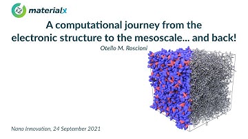 A computational journey from the electronic structure to the mesoscale... and back!