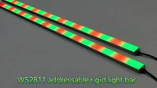 WS2811 Addressable RGB LED Bar | Pixel-Controlled Dynamic Effects