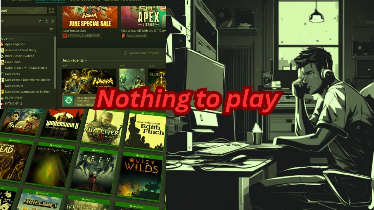 The Paradoxe Of Choice in Gaming