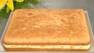 Cake in 15 minutes! Cake that melts in your mouth! You will be amazed! Simple and very tasty