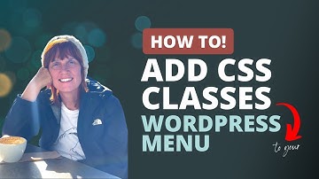How to add a CSS class to your WordPress menu