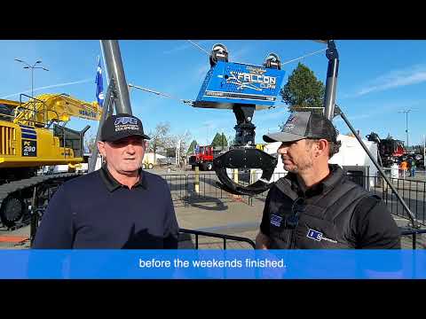 Oregon Logging Show: Falcon Claw by DC Equipment - Dale Ewers Interview