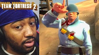 Overwatch Fan PLAYS Team Fortress 2 (FIRST TIME Payload)