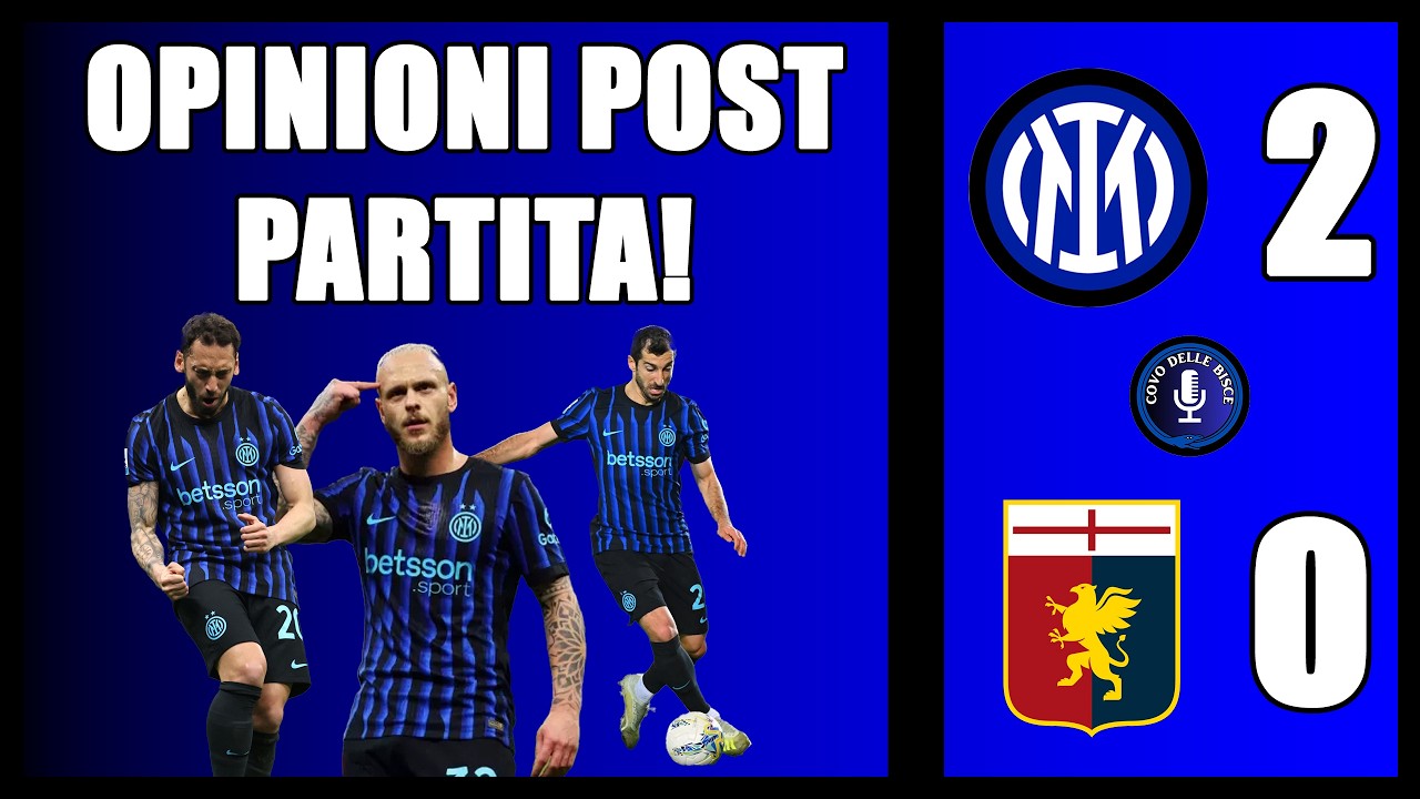 DIMARCO SURREALE! INIZIA LA SETTIMANA DECISIVA - Opinioni post Inter Genoa - Il Covo delle Bisce