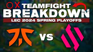 FNC vs BDS Teamfight Breakdown | 2024 LEC Spring Lower Bracket Finals | LoL Fight Club S5E24