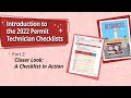 2022 Permit Technician Checklist | Part 2: A Checklist in Action