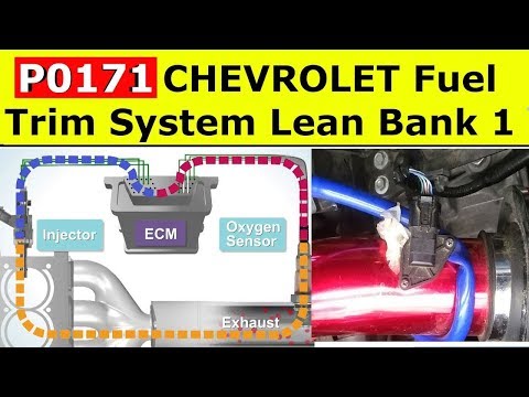 P0171 CHEVROLET   Fuel Trim System Lean Bank 1