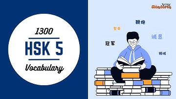 HSK 5 Vocabulary List | New HSK | 1300 new Words HSK level 5 | 汉语水平考试