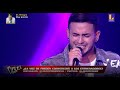 Freddy Armas se paró sobre el escenario de La Voz Perú para cantar “Historia de un amor”