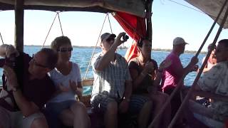 Boottrip zu Wasini Island Kisite Kenia mit live performance des Jambo (hakuna matata) Song